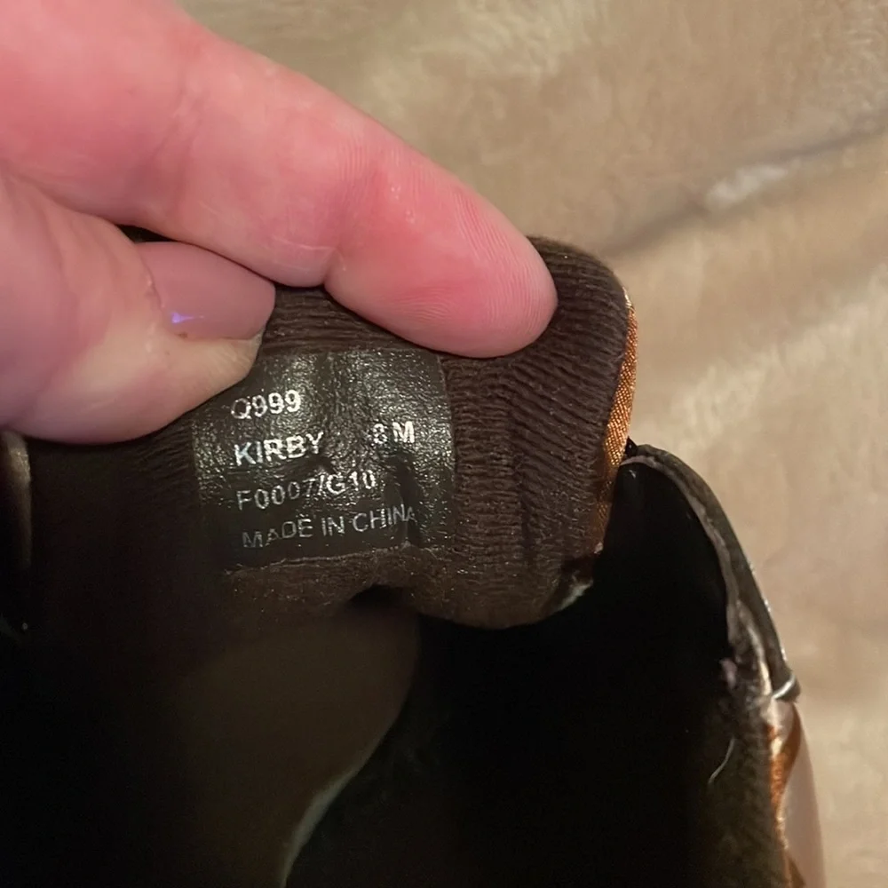 Coach Kirby Brown Sateen Sneakers - Picture 8 of 8
